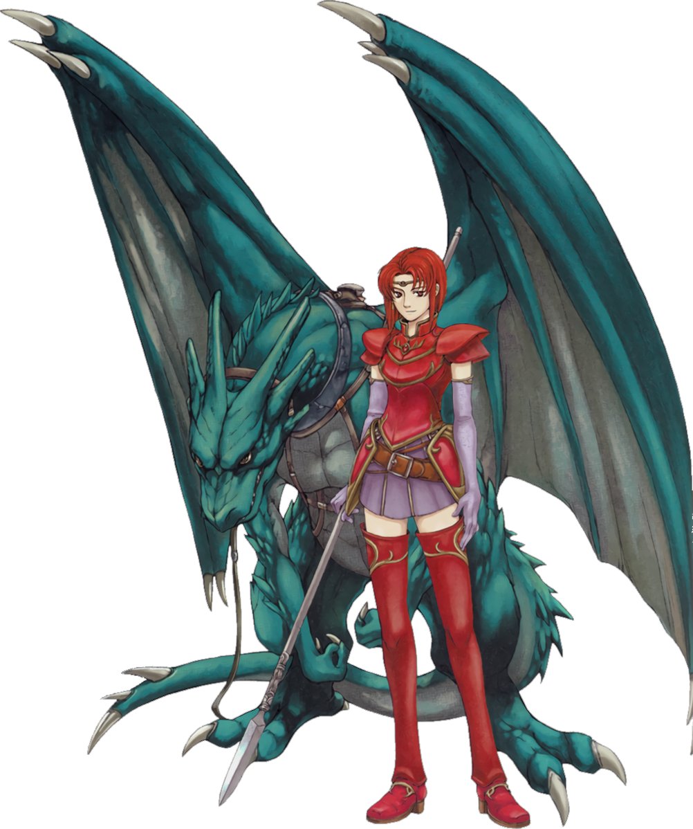 Scarecrohh's tweet photo. The four wyvern riders of peak https://t.co/dHrsti2NJk