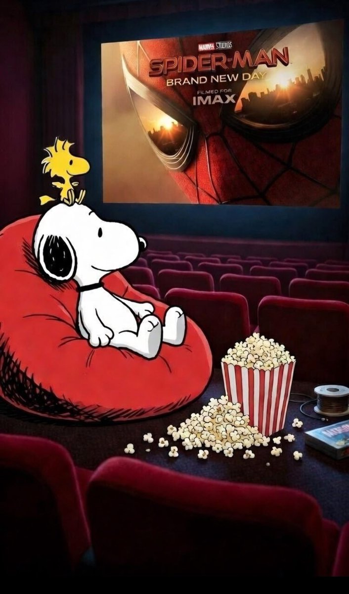 snoopy35b's tweet photo. spider-man and snoopy 🤍 https://t.co/rseXYqLE8A