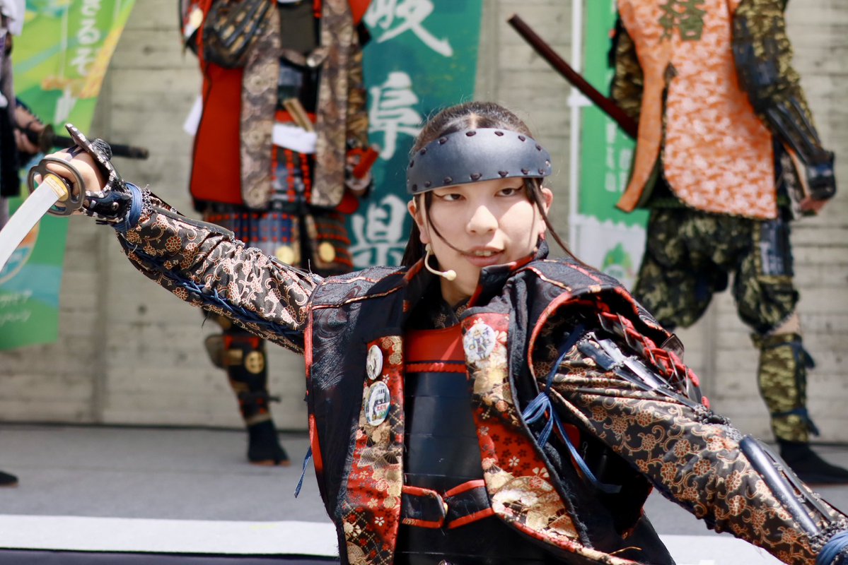 mistymoon1600's tweet photo. 2026.8.11
山の日記念全国大会
岐阜in飛騨高山
#古戦場おもてなし武将隊関ケ原組 
#関ケ原組 
#舞兵庫 様 https://t.co/RmjNCXGbBX