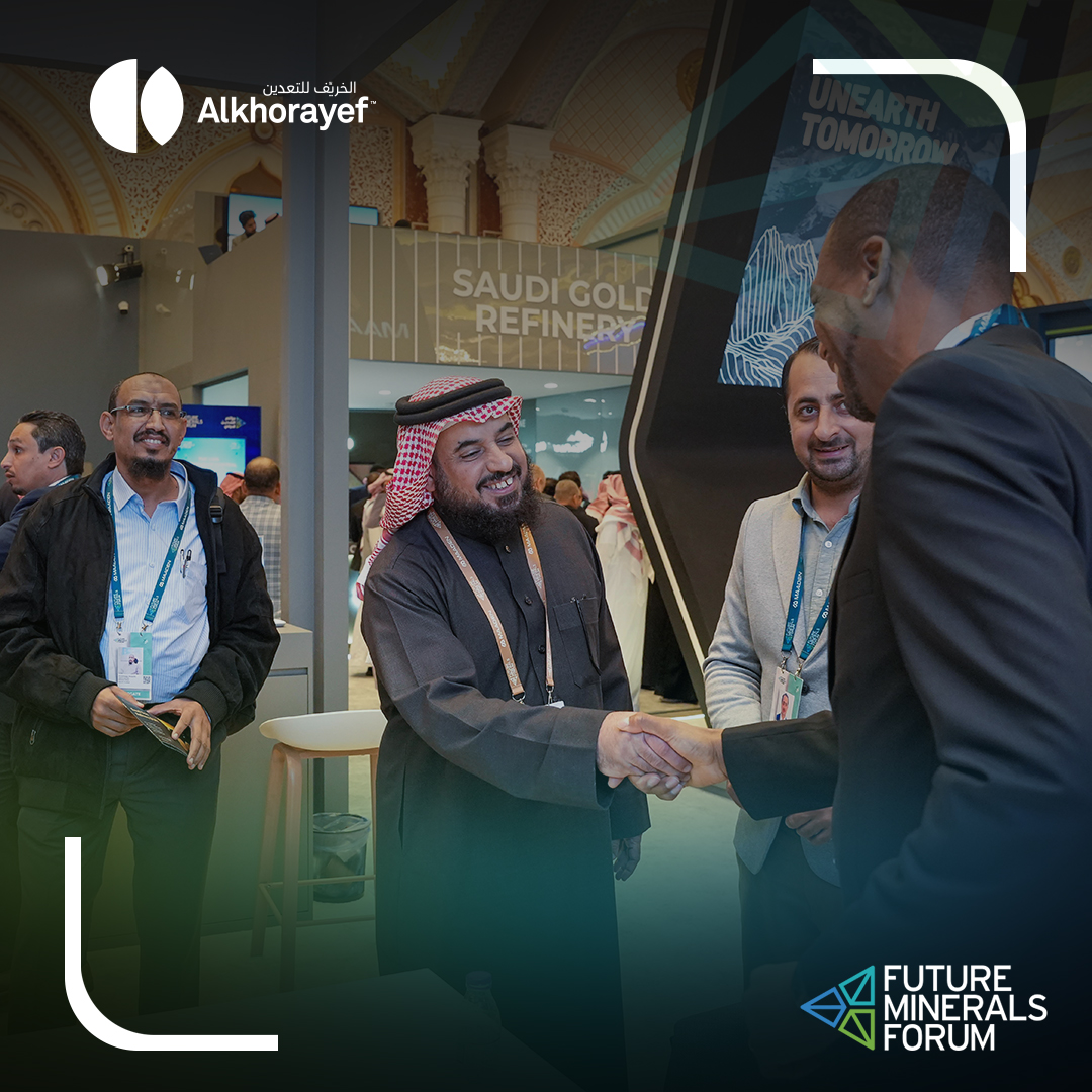 AlKhorayefMC's tweet photo. A proud start to 2026 with our second consecutive participation in FMF, connecting with global industry leaders and innovators while witnessing the Kingdom’s growing role in shaping the future of mining. https://t.co/6qcAylivuh