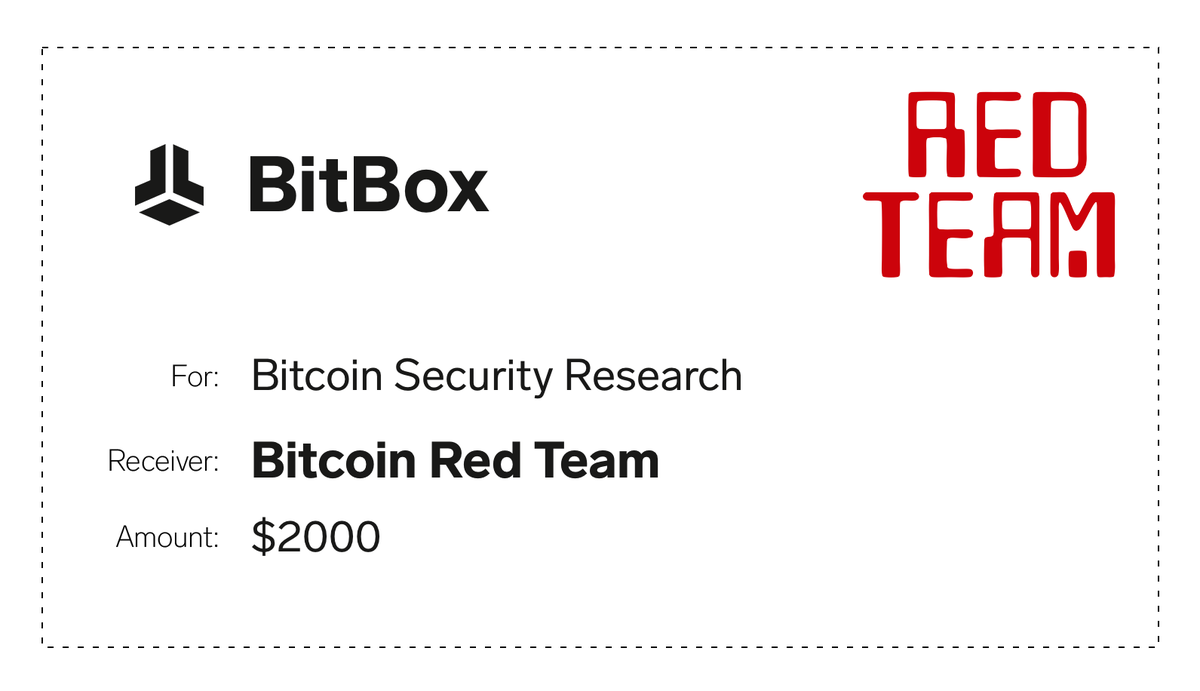 BitBoxSwiss's tweet photo. This round of Bitcoin Whitepaper booklet sales proceeds go to the Bitcoin Red Team!

This cypherpunk group uses frontier AI to responsibly disclose vulnerabilities across Bitcoin projects, their tireless work hardens the ecosystem and makes Bitcoin more secure. https://t.co/DwLtQU8sH7