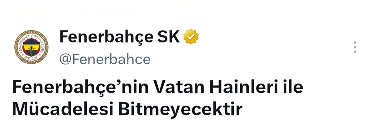 fenersportscom's tweet photo. FENERBAHÇELİ OLMANIN GURURU BİZLERE YETER! https://t.co/WBmZR7H7zZ