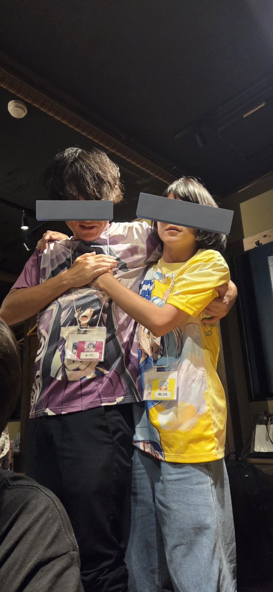 yattyaee's tweet photo. セーマンくんとほしさきくん♥️
#ゾンビランドサガ東海オフ会 https://t.co/wnglvLX1RW