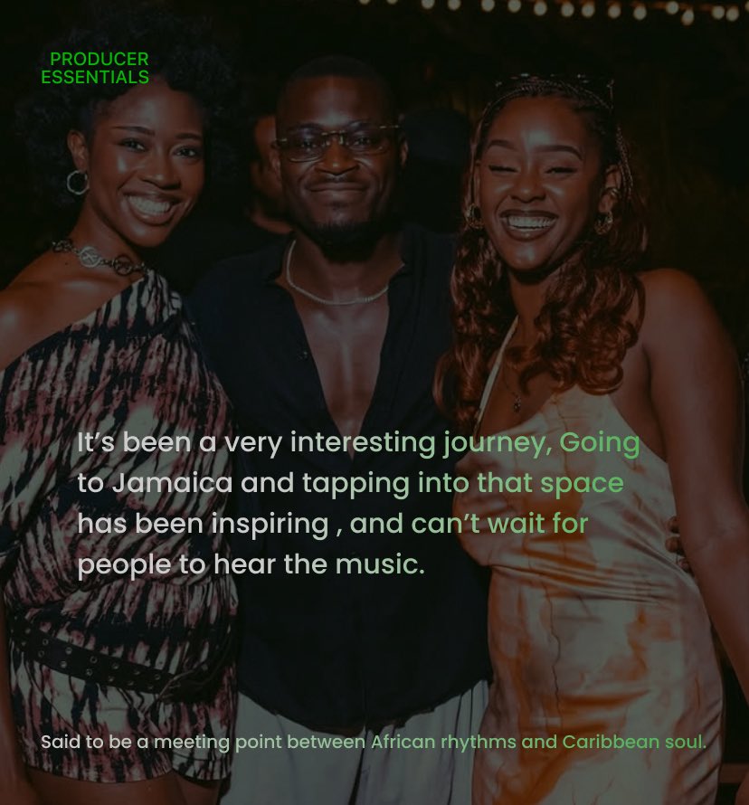 ProducerEssntls's tweet photo. Two worlds meet on Friday. Juls &amp; Projexx release Junction.

What began with “True Love” on Wizkid’s Made in Lagos evolves into a full-length collaboration. https://t.co/kX9FY8dmgv