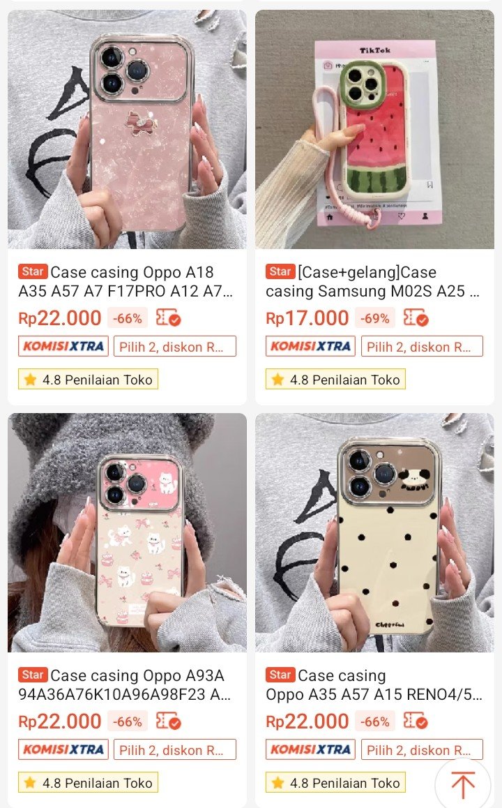 girlbehappyyyyy's tweet photo. GUYS 😭😭 aku nemu case HP lucu-lucu banget dan harganya murah parah 😭💗 https://t.co/TUOPjXWjpE