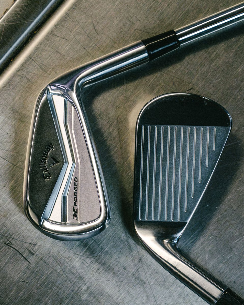 CallawayGolfEU's tweet photo. Tour approved. Your bag next? 👀

X Forged. Pure feel, precision and workability in every strike. https://t.co/A5F9qhrHJu