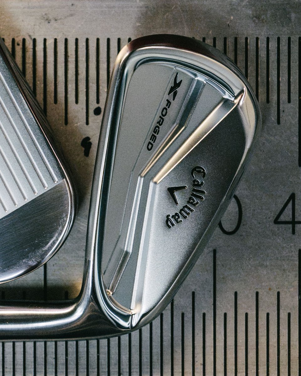 CallawayGolfEU's tweet photo. Tour approved. Your bag next? 👀

X Forged. Pure feel, precision and workability in every strike. https://t.co/A5F9qhrHJu