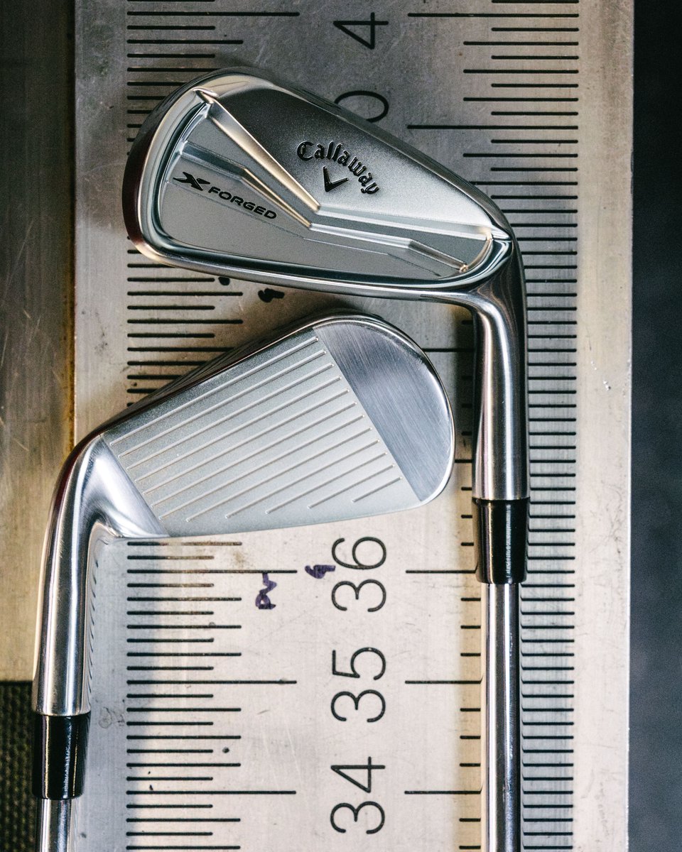 CallawayGolfEU's tweet photo. Tour approved. Your bag next? 👀

X Forged. Pure feel, precision and workability in every strike. https://t.co/A5F9qhrHJu