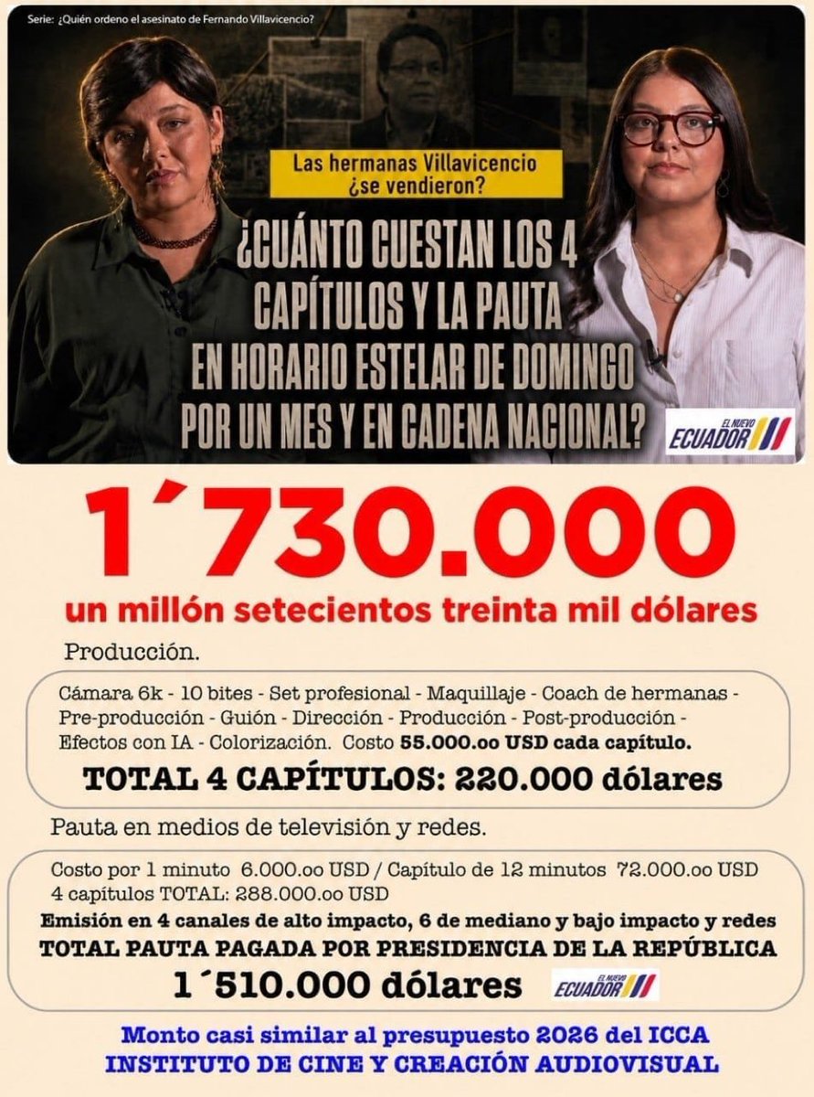 tamy_idrobo's tweet photo. Esa producción de retazos de historia y en horario estelar y en cadena nacional pagada por el bolsillo de todas las ecuatorianas y ecuatorianos, no puede sino ser hecha por un tipo bien bobo.

¿Cuál es el bobo más bobo de la producción política del #Ecuador ? Yup, el #HijoBobo https://t.co/QNj2cOxAVO