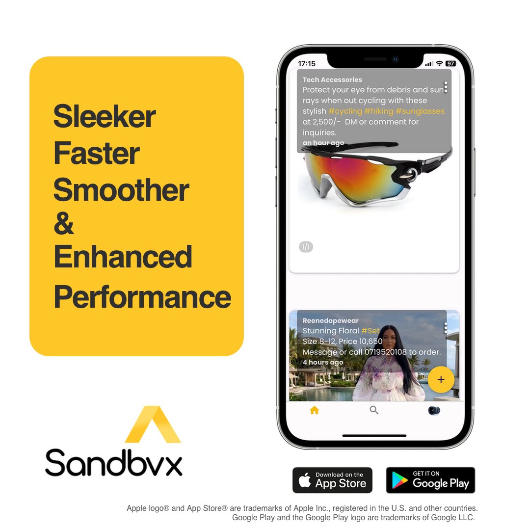 ofvesoft's tweet photo. We’ve rebuilt Sandbvx to make buying and selling faster, sleeker, and totally hassle-free. ⚡️
What’s new?
• Ultra-fast page loading
• Instant seller messaging
• Post products in 4 simple steps
Come see the upgrades for yourself 👇
#Sandbvx #ShopKenya https://t.co/OjNqQpVNUy