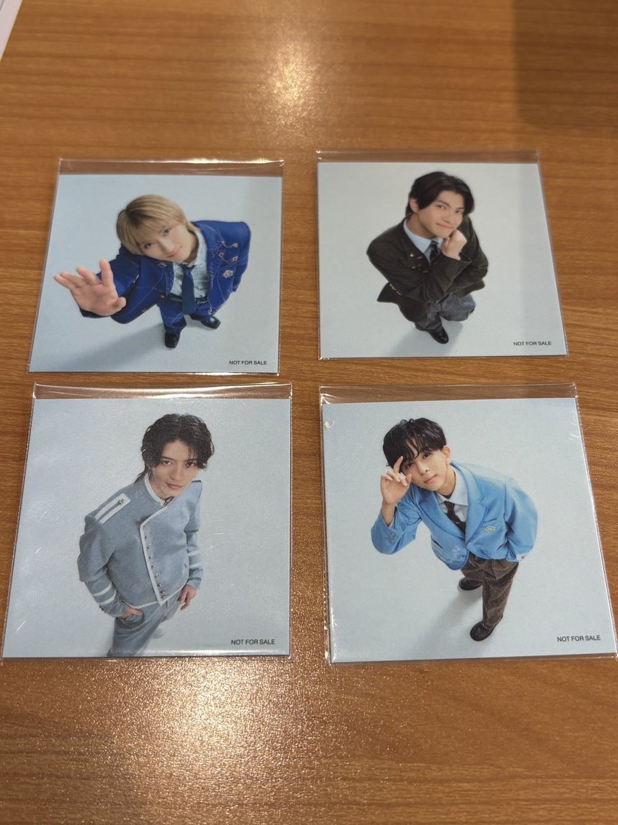 ailk_0833's tweet photo. EBiDAN Yes!東京 CD 楽天 予約特典 スマホステッカー

譲→スパドラ 飯島颯 Sakurashimeji 髙田彪我 原因は自分にある。 杢代和人 ICEx 八神遼介

⚠️八神は開封時から左上に汚れあり

求→M!LK 山中柔太朗 吉田仁人 > スパドラ 池田彪馬(友人分)

郵送にて交換希望です。よろしくお願い致します。 https://t.co/UT1lJBORVj