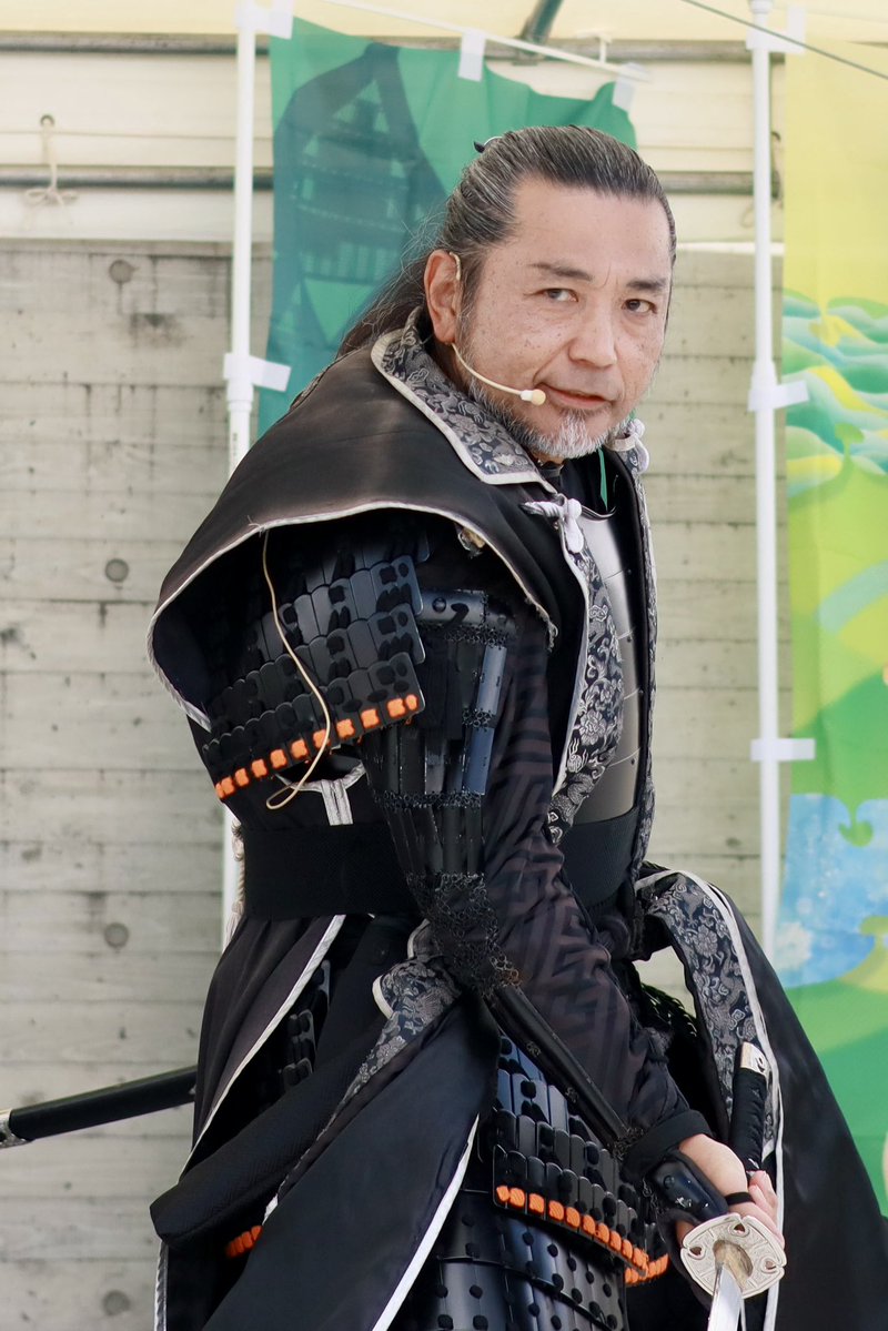 mistymoon1600's tweet photo. 2026.8.11
山の日記念全国大会
岐阜in飛騨高山
#古戦場おもてなし武将隊関ケ原組 
#関ケ原組 
#島左近 様 https://t.co/p1ebim7peQ