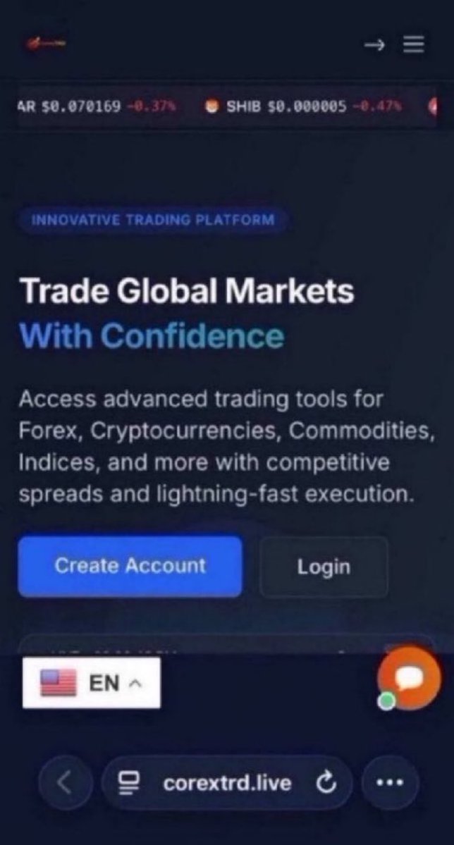 barcelodurazo's tweet photo. ❗️ #corextrd
Reports mention frozen funds and withdrawal restrictions. Don’t pay “release” fees, and keep all payment records.
📩 Affected? DM for guidance.
#Scam #CryptoScam #CryptoRecovery https://t.co/U8L3EWQLgg