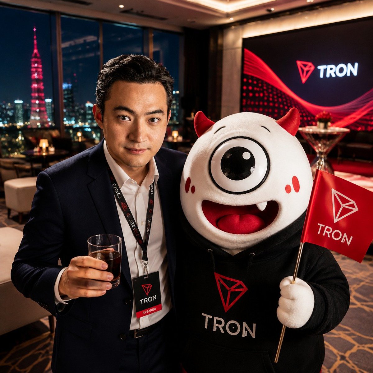 0xFuad777's tweet photo. @TronDao_VIE 🇻🇳🔥 Một khoảnh khắc đáng nhớ cùng TRON Bear 🐻🚀

Kết nối cộng đồng, lan tỏa tinh thần Web3 và cùng nhau xây dựng tương lai phi tập trung 🌐❤️

AI creation for #Conviction2026 🤖✨

#TRON #TRONDAO https://t.co/eEjEkGWyMO