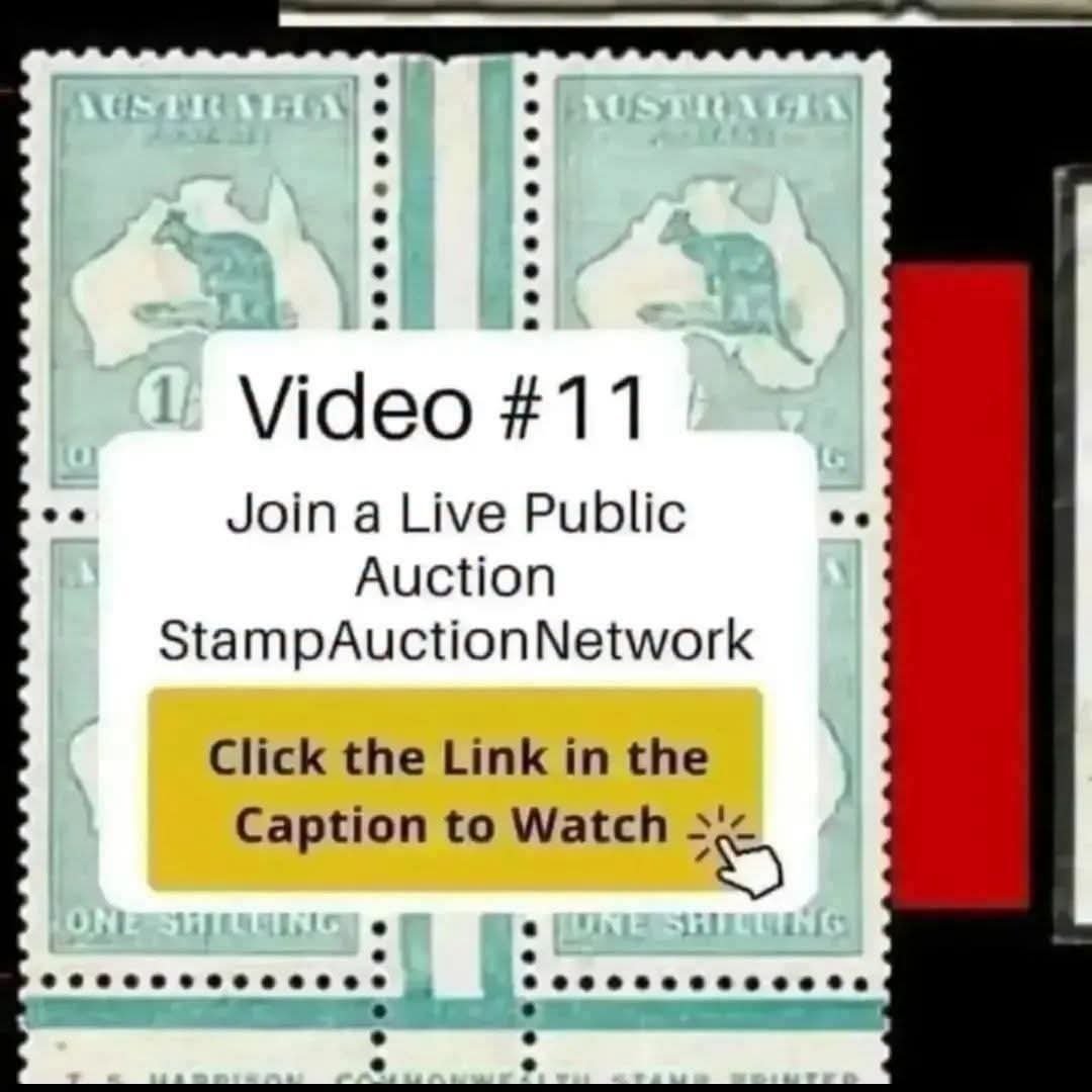 haddadm70's tweet photo. Want to bid at an auction but can't attend live? Watch this short video to learn UNATTENDED BIDDING TIPS at StampAuctionNetwork.
https://t.co/CiteuwsANt
#stampcollecting #philately #philatelycollection #auctionknowhow #liveauction #collecting #topicalphilately #stamps https://t.co/k5uMIbLyz9