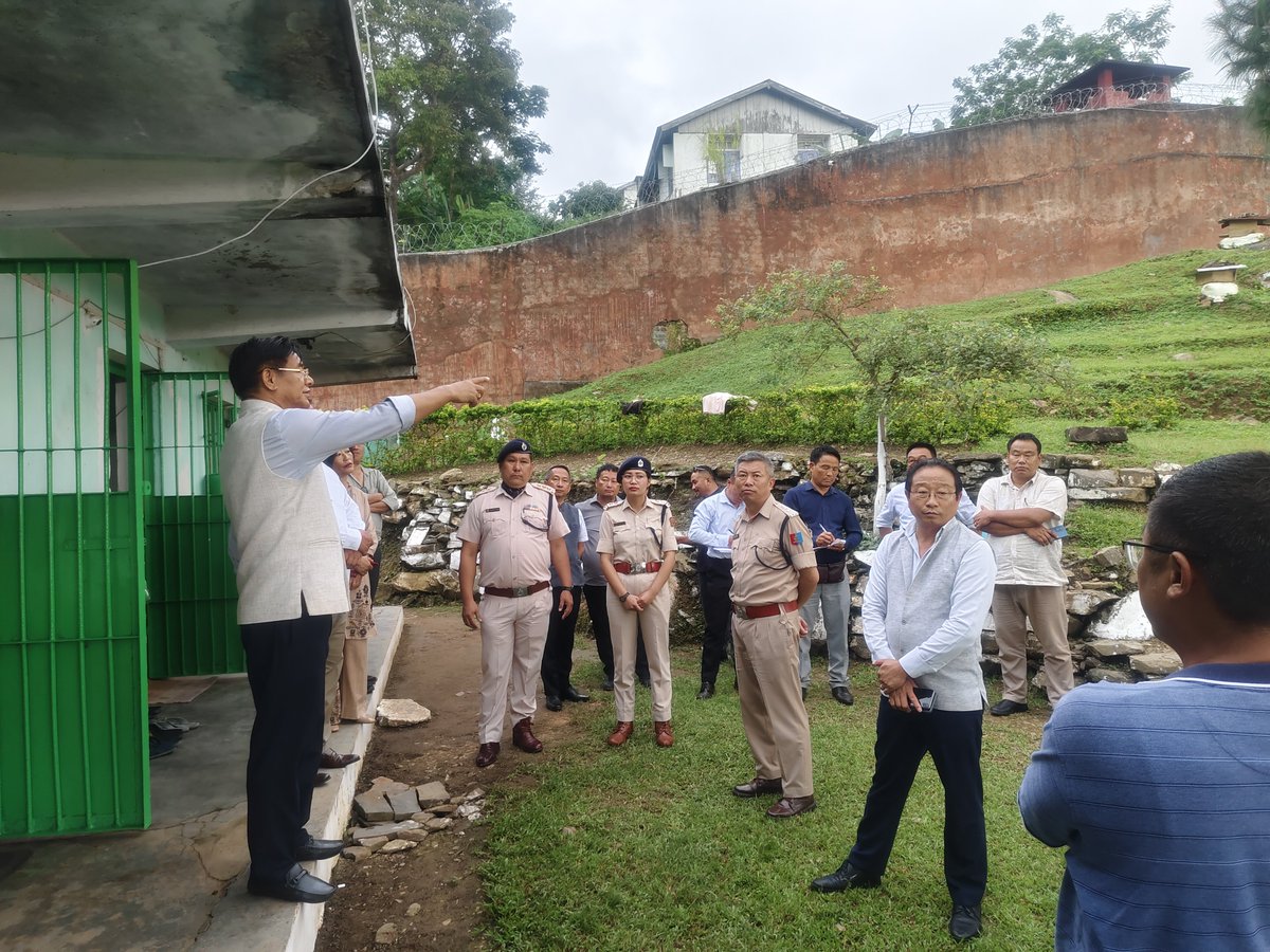 MhaYanthan's tweet photo. Chaired the DPDB meeting today at Wokha, followed by visits to the District Prison and Government Higher Secondary School (GHSS), Wokha.

At the District Prison, we inspected the existing facilities and interacted with the inmates. I appreciate the Prison-in-Charge, the Deputy Superintendent and his entire team for maintaining the institution with care and discipline despite several challenges, and, more importantly, for taking up various initiatives aimed at the welfare, dignity and rehabilitation of the inmates. Their efforts deserve recognition and encouragement.

At GHSS Wokha, we inspected the ongoing infrastructure works under the World Bank-funded LIGHTHOUSE NECTAR Project and interacted with the teaching faculty on the institution’s progress, needs and challenges. 

Such field visits help us better understand ground realities and work collectively towards strengthening our public institutions and improving services for our people. @Neiphiu_Rio @MyGovNagaland @DC_Wokha @Nectar