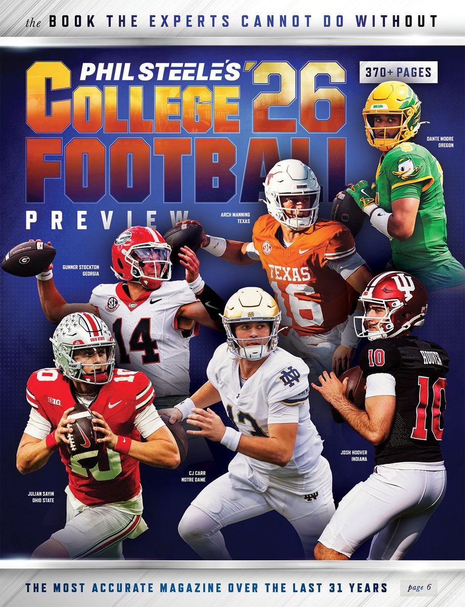 philsteele042's tweet photo. WARNING. There are 4 different magazines on Amazon right now that they are titled "Phil Steele" College Football that have nothing to do with my magazine! They are 58, 70, 45 and 93 pages and have NOTHING to do with me. They are scams. My magazine is 376 pages with two full pages on all 138 teams. @amazon