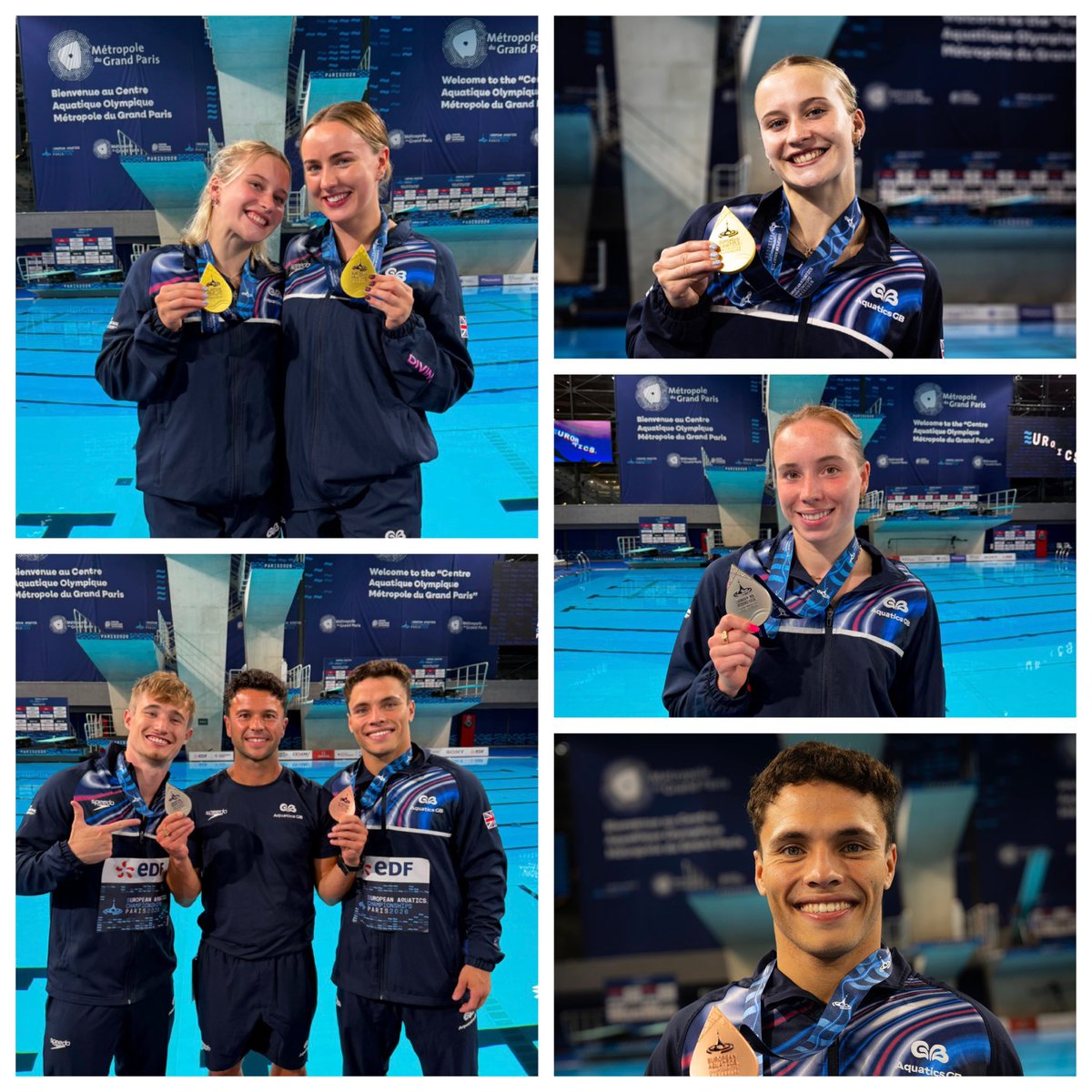 SheffieldDiving's tweet photo. 🇫🇷 European Diving Championships 2️⃣0️⃣2️⃣6️⃣

Team GB 🇬🇧 amassed 7 medals at the European Aquatics Championship in Paris. Congratulations to Sheffield Diving’s medallist’s 🥇🥈🥉 https://t.co/oHaYHfTyZy