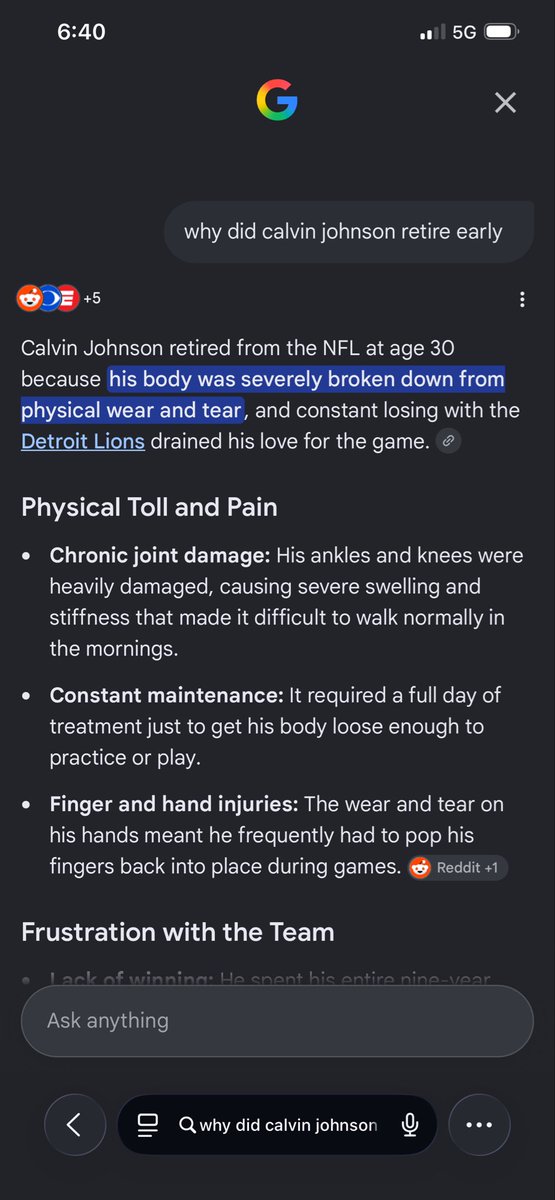 RayRylie's tweet photo. @_funnydavid @THA_WAY_ @speakeasytlkshw @CutonDime25 Amazing what a single google search can do. Yes he was tired of losing but the massive amount of wear and tear was the deciding factor https://t.co/VC6ckanz0s