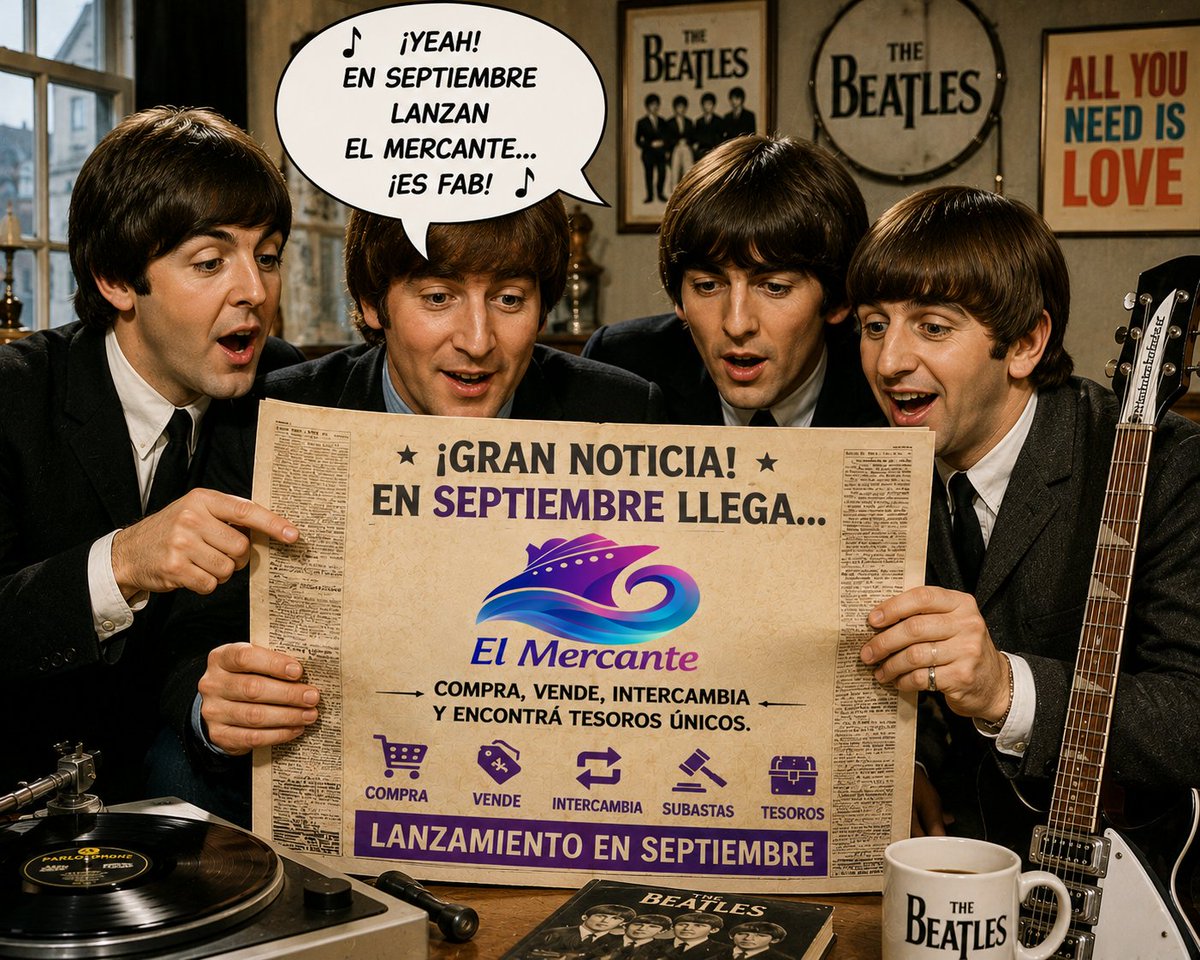 CARLOS_LACAL's tweet photo. Qué hacemos con el Submarino Amarillo, John?
Lo vendemos en El Mercante!!!
https://t.co/etsKIj0pcS 🚢

#compras #ventas #subastas #trueques #marketplace https://t.co/CTHWPCTlFt