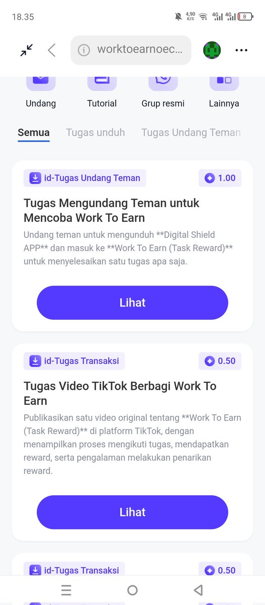 Ayrusak1's tweet photo. cobain dah tugasnya juga gampang.  caranya pertama download dulu app digital shield, linknya gua taroh dibawah nanti, terus masuk ke work to earn, linknya juga gua taroh dibawah. 
stepnya tinggal ngikutin task doang ya https://t.co/Vqnm2vyPlB