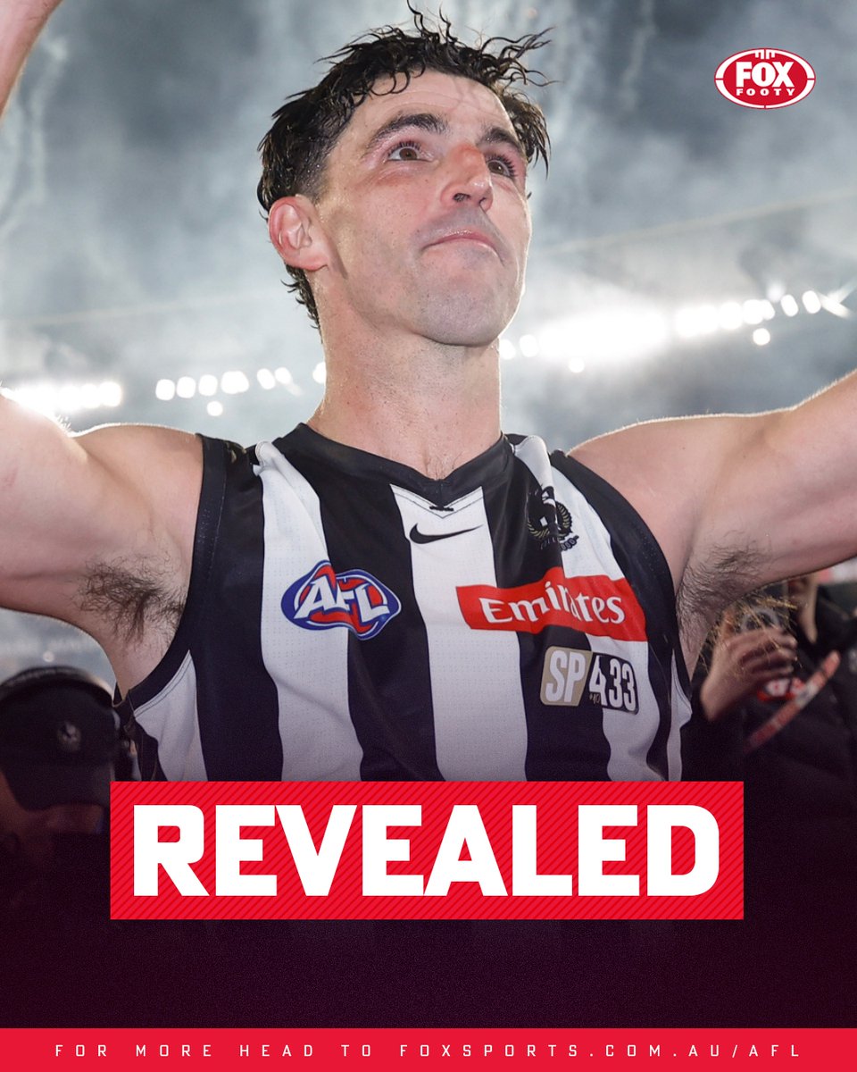 FOXFOOTY's tweet photo. BITTER RIVAL AMONG TWO CLUBS CIRCLING PENDLES 👀

Scott Pendlebury is keen to play on in 2027.

But with Collingwood yet to table him a new deal, two clubs have shown interest in the champ, reports @LaurenHeraldSun. 

More from #MidweekTackle 👉 https://t.co/6sLk8BMiju https://t.co/F1OFbd7ZoY