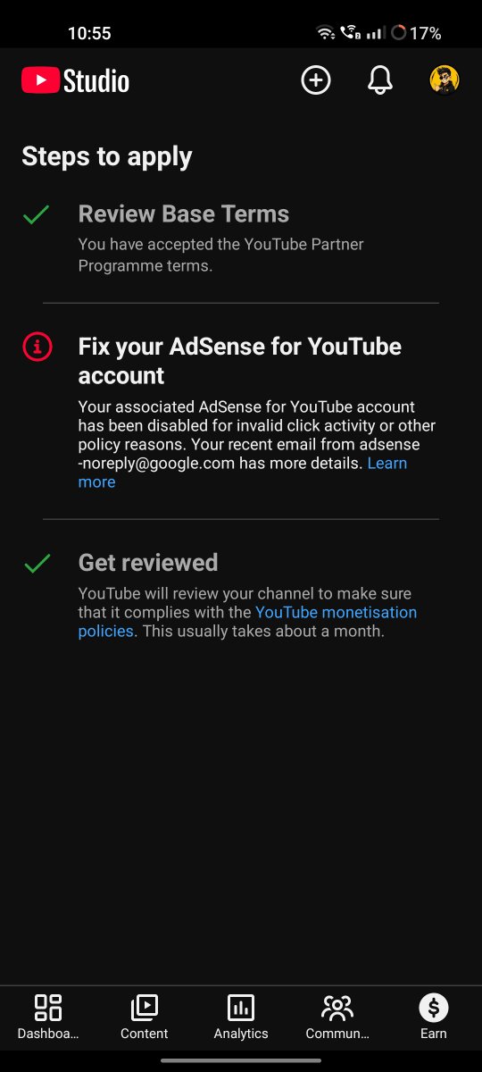 Amir349080's tweet photo. @TeamYouTube Urgent help needed. My channel Step 2 is locked with an Error due to a Related AdSense issue (Channel and AdSense emails are different). The AdSense appeal form was auto-rejected. Please escalate my case to the internal team to reset Step 2 @TeamYouTube https://t.co/Xcc60Kemza