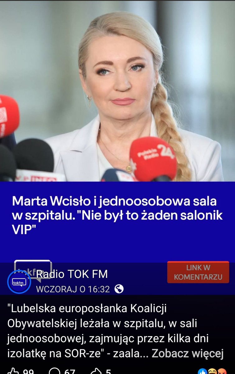 Szafarowicz2001's tweet photo. W nieco ponad miesiąc po wybuchu afery z salonikami VIP dla polityków KO, załatwić sobie jednoosobową, wydzieloną salę na SOR w Lublinie, to jednak trzeba być Martą Wcisło. https://t.co/cbrINcjhZI