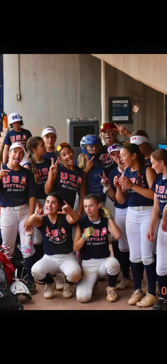 RubyStoner10's tweet photo. So grateful for the opportunity to represent Region 6 at the USA Softball All-American 12U Games in OKC! 
Thank you to @USASoftball for an amazing experience and the chance to compete alongside so many talented players. Here are a few of my ABs from the week! 
Back to work and looking forward to another opportunity in 2027! 🥎
#USASoftball #AllAmerican #Region6 @IMG2032Softball @softball_of @TOMRUPERT1