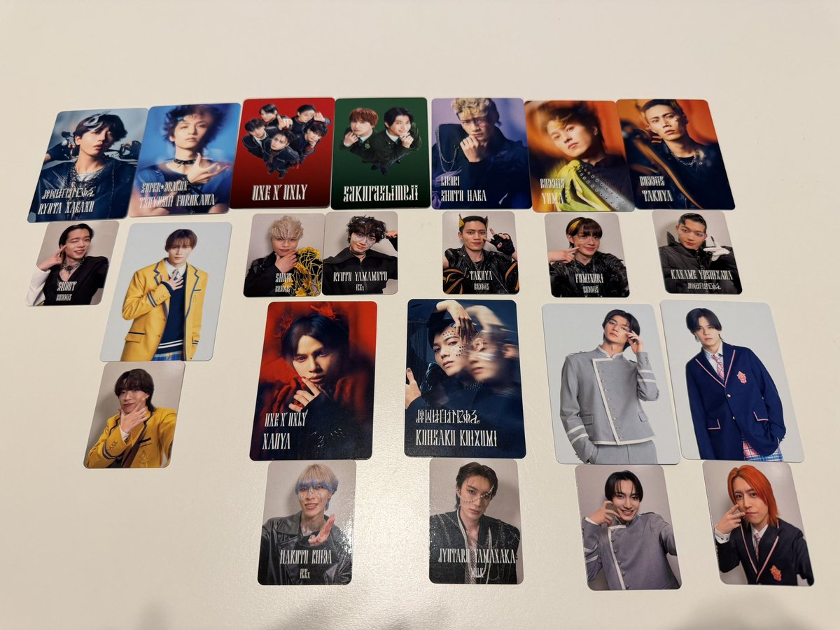 ame1100_'s tweet photo. EBiDAN Yes!東京 トレカ 交換 買取

【譲】 画像参照
【求】 BUDDiiS SEIYA > KEVIN  FUMIYA

サイズが同じトレカの交換希望
同異種◎

8/13手渡し･郵送交換希望です。
お心あたりのある方はお声掛けください🙂‍↕️
 #EBiDAN交換  #EBiDAN  #EBiDAN譲 https://t.co/u7UCsvf4GM