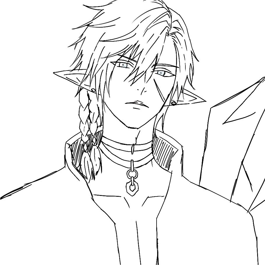 Na0Kc's tweet photo. もう描けない、イケメンを描けない……本物はこんな顔してない………………これはコソコソ話ゆちゃ https://t.co/6eJixxpzyI