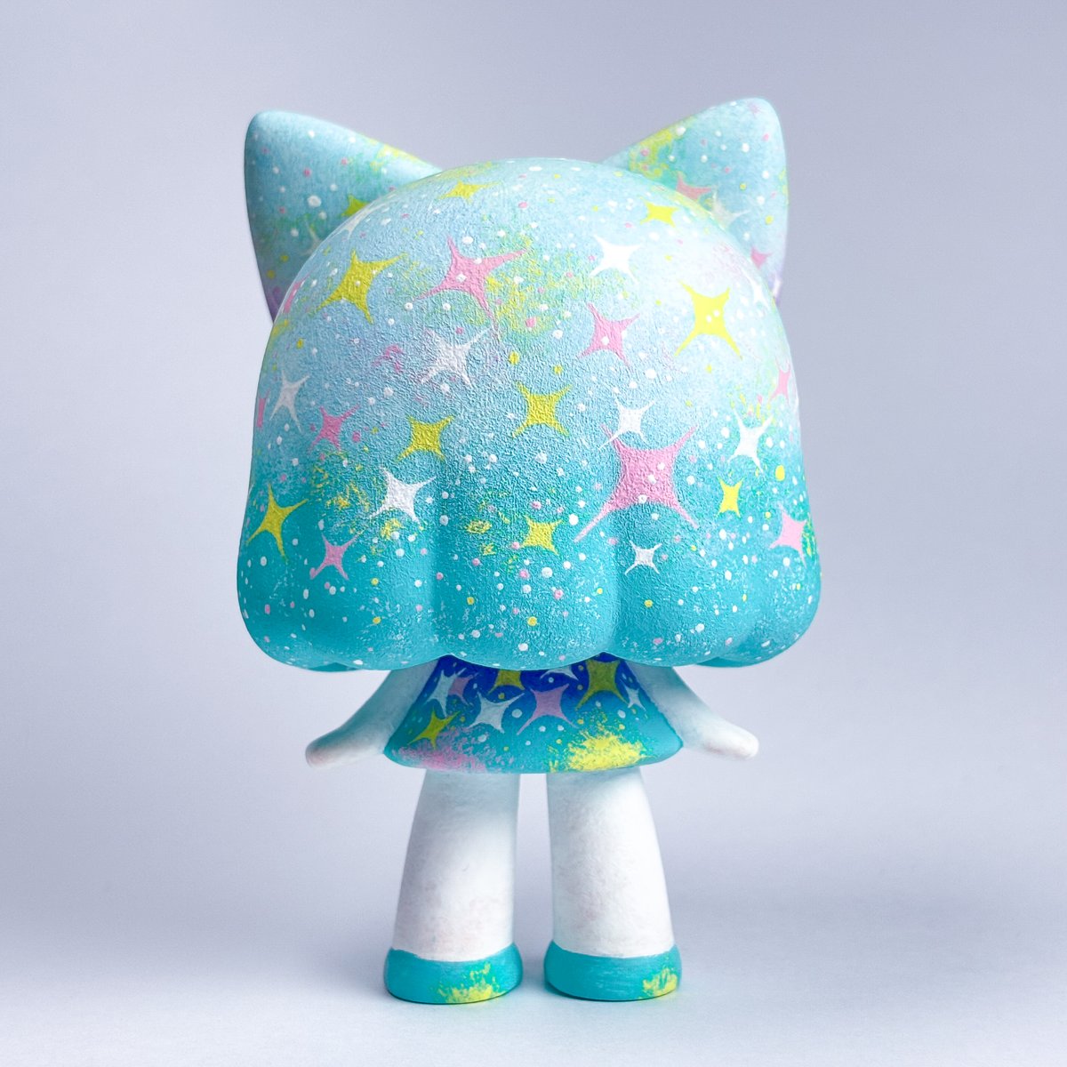 カスタムチヨコソフビ 「Optimistic!」 個展会場にて抽選販売受付中