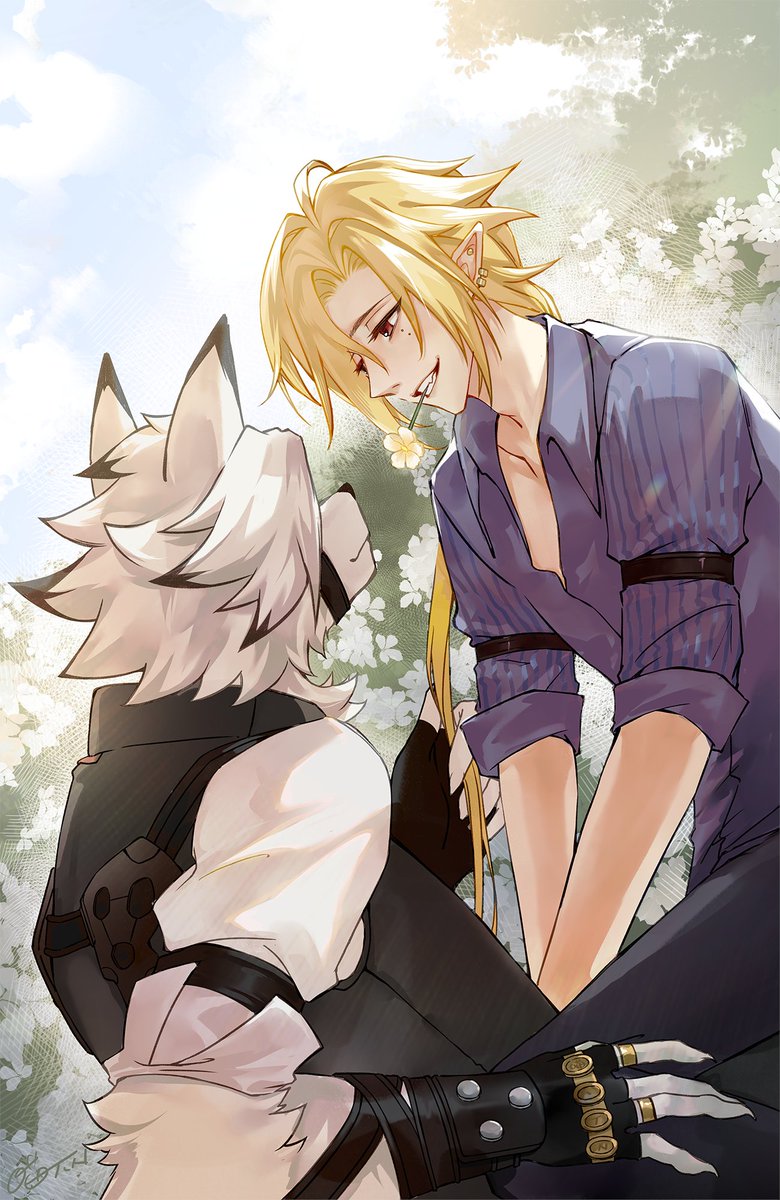 NyaBuli_Art's tweet photo. Warm sunlight, quiet moments.#ライヒュ #lycahugo #zzzero https://t.co/wYLfqUYnRr