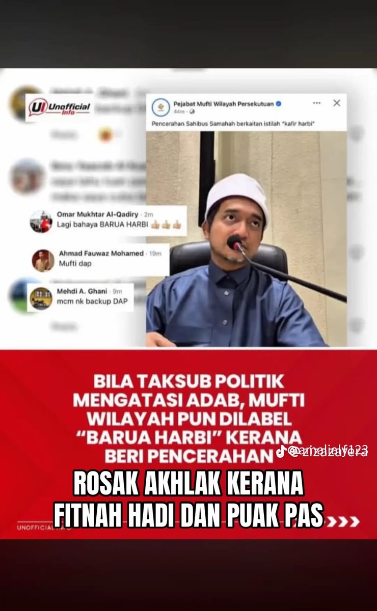 f4kr0ls00d's tweet photo. Akhlak penyokong PAS yg dibiarkan sesat oleh pemimpin nya. https://t.co/PVYzttEQtA