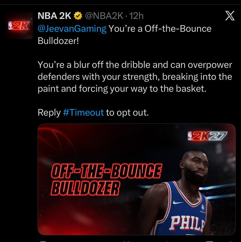 JeevanGaming's tweet photo. @2ktrell 👀 https://t.co/ea726T3wyu