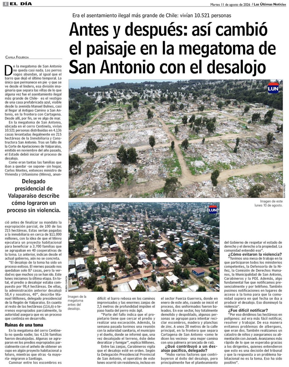 MinistroPoduje's tweet photo. Tal como instruyó el @PresidenteKast, en nuestro gobierno nadie se salta la fila y el Estado de Derecho se respeta. https://t.co/Nmvd4QGYen