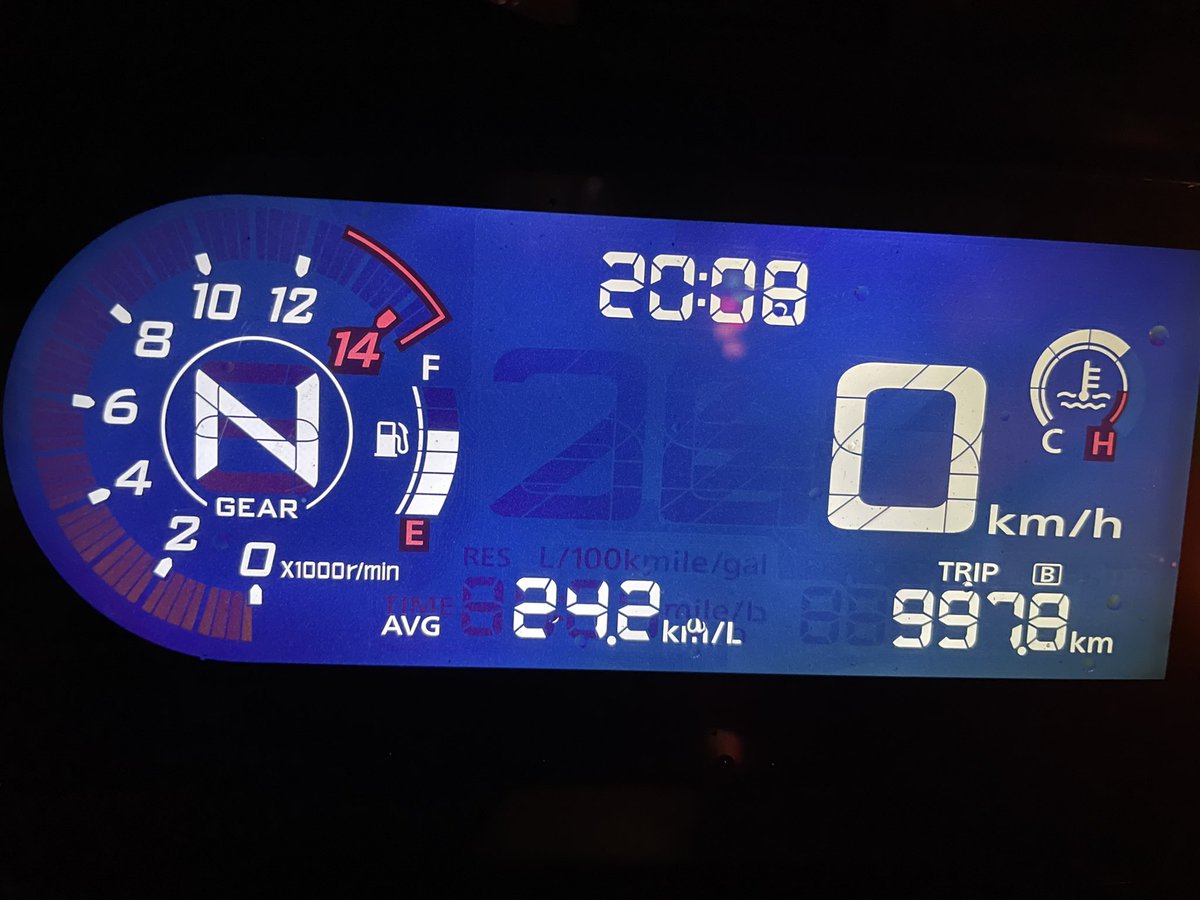 yatokesa's tweet photo. 無事帰宅
途中で15000kmを記録
最後に雨に降られる
2日間で998km
疲れた
#CBR650R https://t.co/Y7uOpR2NG6