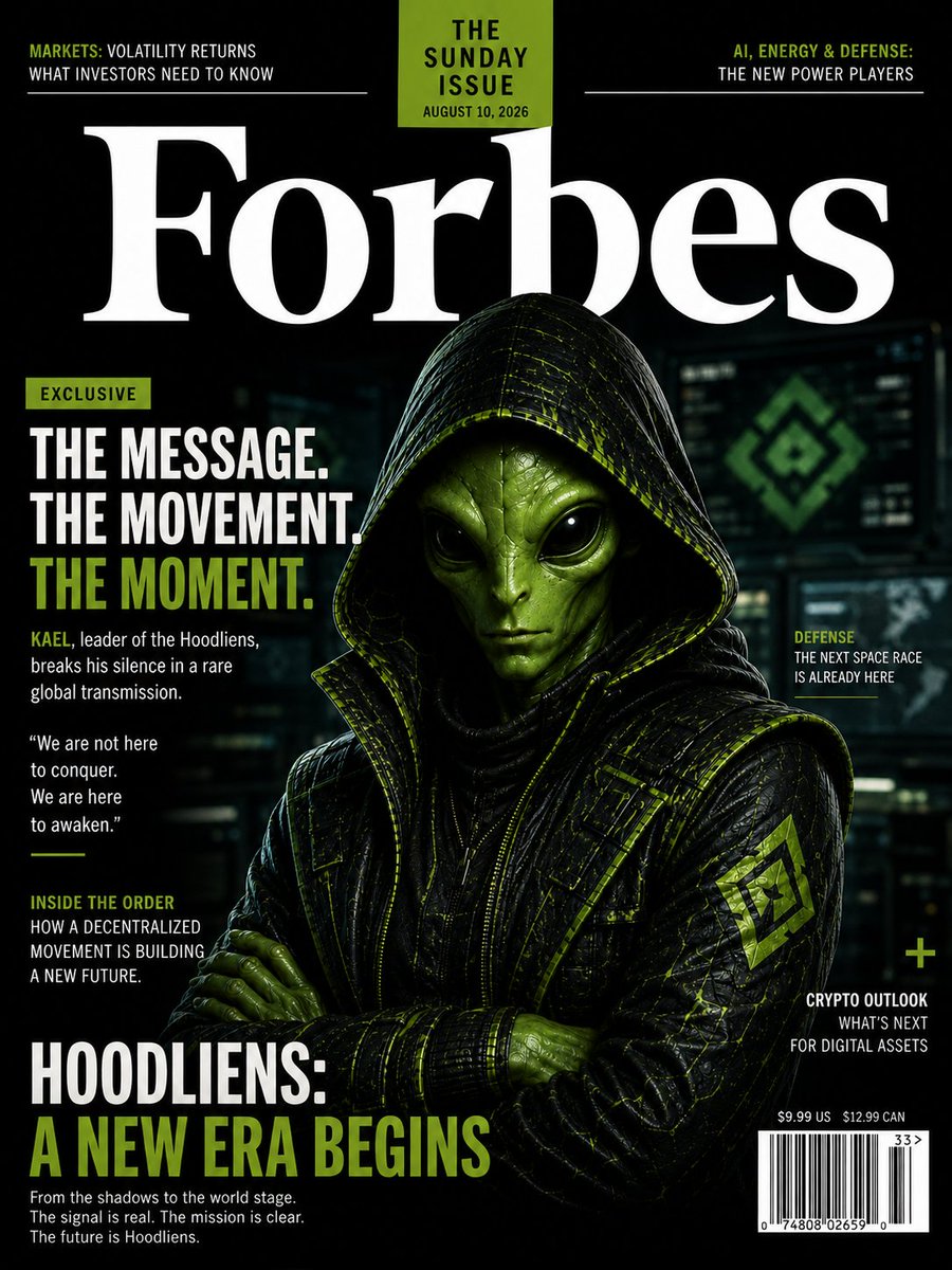 VerzaraFuego's tweet photo. @Cryptoo_Beast1 Write this one down: $HDLN.
Not because I’m promising you some crazy multiplier because Hoodliens actually has something most memes are missing: an identity.
And in this market? Attention remembers what stands out. 👽
@HoodliensHDLN

Ca:0xFd149B52C4265E6FE9c6d5AE7a39cCc627703875 https://t.co/9pUZP6szYr