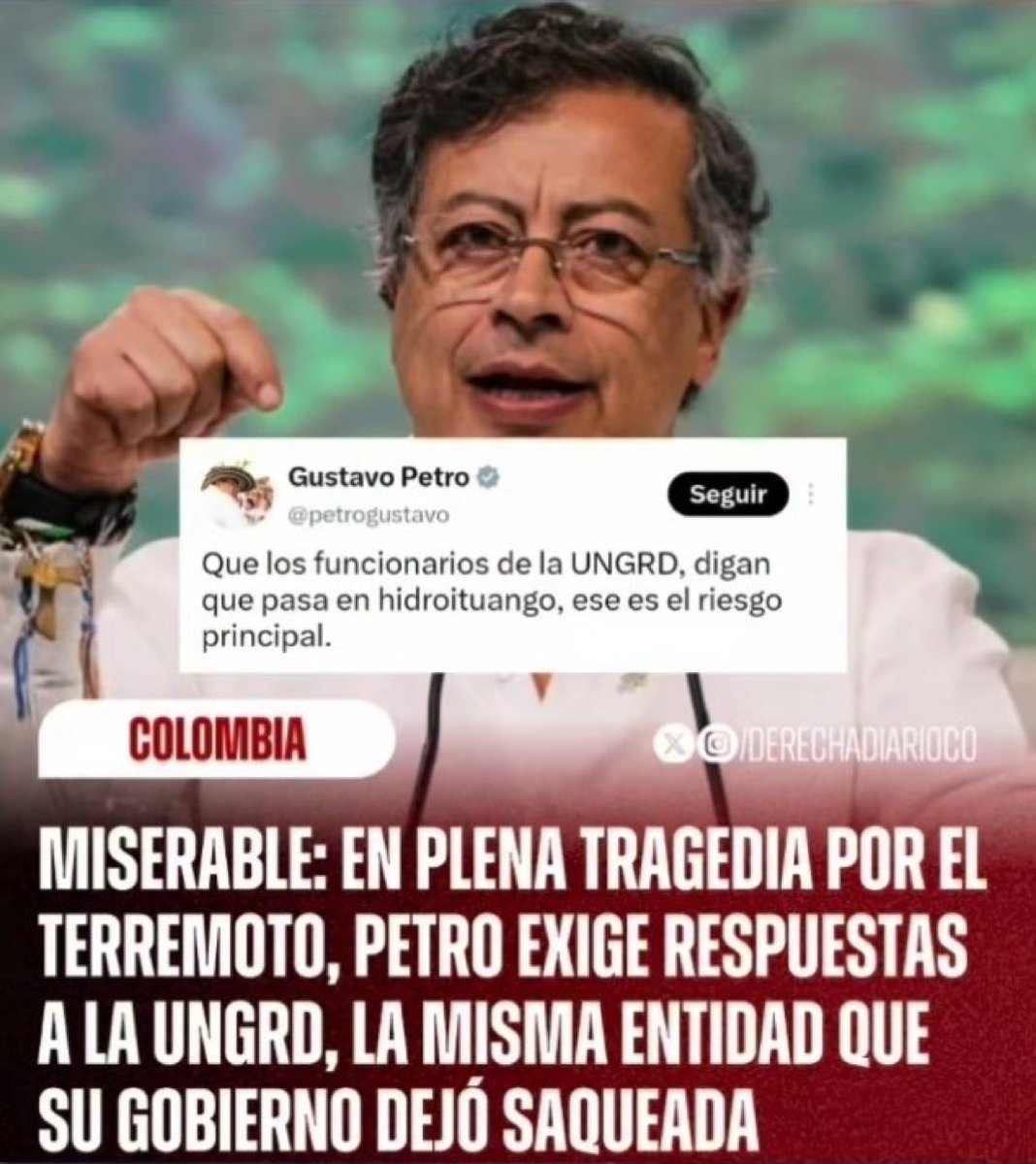 cantirv59's tweet photo. EEUU DEBE SOLICITAR EN EXTRADICIÓN A ESTOS DELINCUENTES.
Lo mejor que le puede pasar a Colombia es que esta escoria y sus secuaces que saquearon nuestro país sean extraditados… https://t.co/zPdb7ydZmv