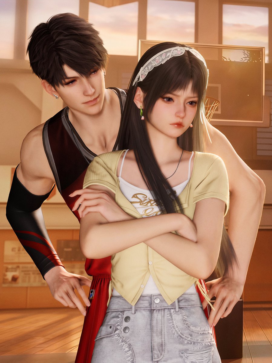 widdlebao's tweet photo. when big brother’s teasing got too far ~ 

#夏以昼 #applehalo 🍎🪽 https://t.co/ftdxc5NQP7