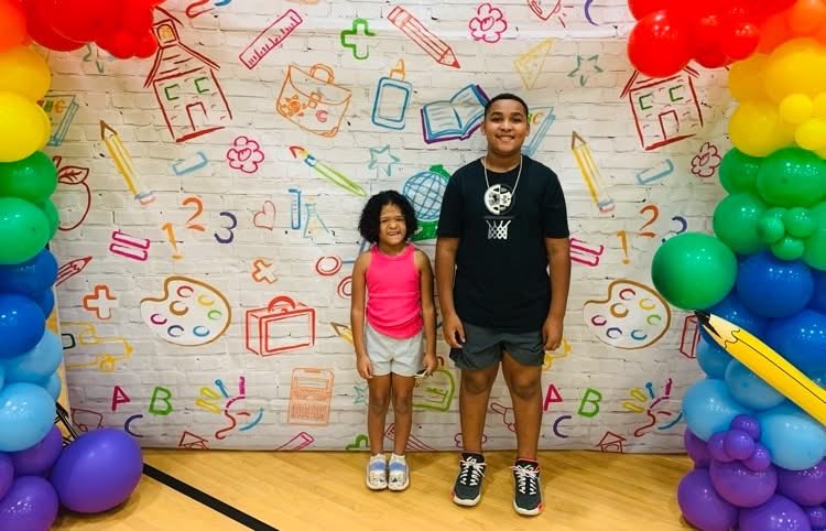 SamDockery's tweet photo. There’s something about a school building in the summer, it’s quiet &amp; almost doesn’t feel like a school.
Then Meet the Teacher happens, &amp; suddenly, CVE comes back to life!
The smiles, laughter, families, &amp; especially our kids reminded me why this job is so special. https://t.co/Htg923Gnpe