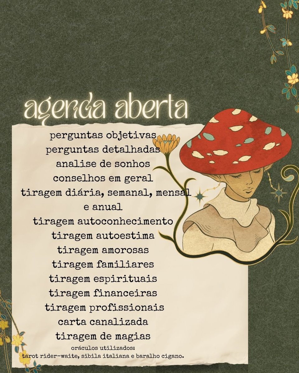 tarotmatch's tweet photo. consultas no 31998389478
#baralhocigano #baralhociganoetarot #baralhociganoresponde #leitura #oráculos #baralhoonline #oraculos #oraculo #baralho #baralhociganoonline #leituradecartas #leituradetarot #cartas #tiragem #tarot #taro https://t.co/JwF3Wc1O9B