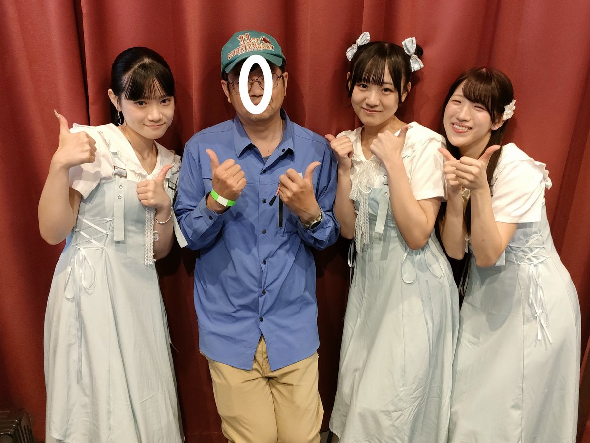 althor0914's tweet photo. 初「透明な栞」
左から奏多美音さん　雲雀るるさん横山なつみさん
この道に幸あれ https://t.co/Yqg8QYWnch