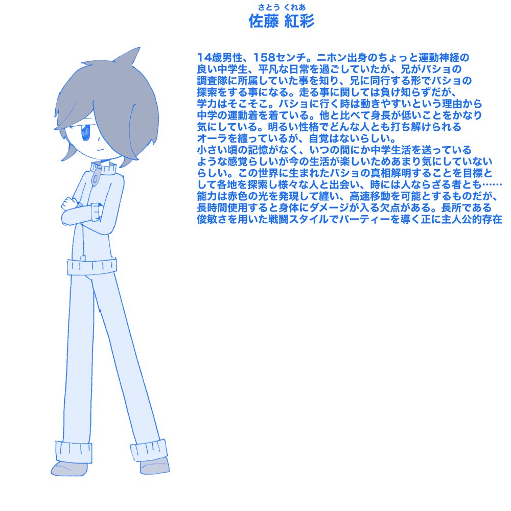 deziru_'s tweet photo. 最初のうちの子クレアくん
#オリキャラ https://t.co/kJClGcfphY