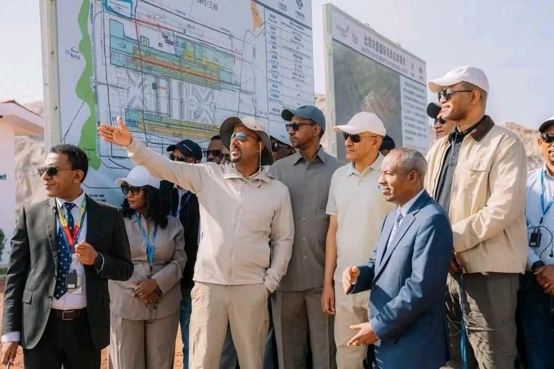 GazettePlusET's tweet photo. Reform &amp; Production
#Agri: Wheat Transformation cutoff $1B in imports #Manufacturing: #MadeInEthiopia &amp; IPs boost export jobs
#Tourism: #DineforNation converts iconic sites into world-class eco-resorts &amp; jobs. 
#Education: Abrehot Library, First Lady High Schools &amp; K-12 expansion https://t.co/EqazmoOmcu