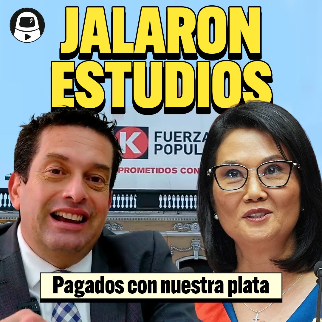 laencerronaperu's tweet photo. Hoy en #LaEncerrona: 🎯Keiko vs Keiko. El fujimorismo empieza a sufrir las normas que prepotentemente aprobaron en el peor Congreso de la historia.

ADEMÁS: 🐚 Fujimoristas pagaron diplomados con dinero público, y se tiraron la pera.

🔗https://t.co/dCyy5yvdu6 https://t.co/VEJc31vnFr