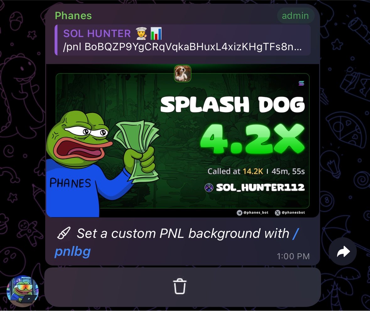 Sol_Hunter11's tweet photo. 4X from my call on $SPLASH DOG
CA: 

BoBQZP9YgCRqVqkaBHuxL4xizKHgTFs8n3rRaXaWpump https://t.co/0p1DQepwoq
