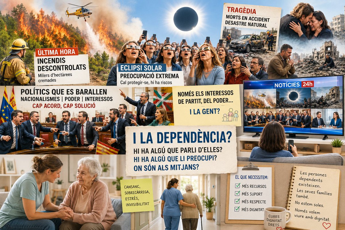 cuidadors's tweet photo. #BonaGent! Seguim aquí, ja hem superat la radioteràpia, ara, amb medicació i paciència, recuperarem aviat, hem entrat per donar tot el nostre suport a totes aquelles persones que estàn patint, morint, visquent situacions extremes, quan mirem els #mitjanscomunicació fa patir, https://t.co/YMYaTYkmg8
