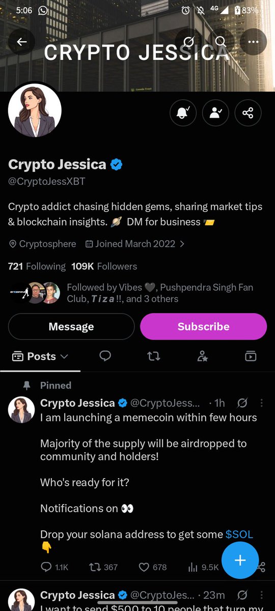decent_moon786's tweet photo. @CryptoJessXBT I Hope Win This Time @CryptoJessXBT 😔

HstXtjtKchXGezMXorezLgcmJSUPX4XPcPvFZZXxqmJB https://t.co/SJ95zpLMrP