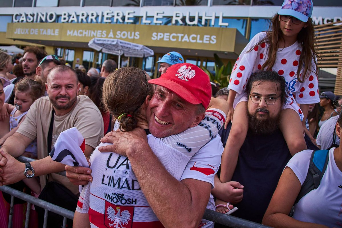 categorycafe's tweet photo. Tour de France Femmes: "Yeah, it hurt a bit deep down—because it really takes a toll! Oh, if only you knew just how intense it was, right there inside! 😉

Those were tough days, not gonna lie. For a change, I’m starting with a list of the worst things rather than the best—mostly because I’m still recovering 😅: the heat, journalists and cameras everywhere (you couldn't even just die in peace after crossing the finish line), sleep issues over the last few days, and a truly HIGH pace from start to finish. 😅 And look, folks, I know *everyone* went through the same thing; I’m fully aware of that. 🙂

By the same token—as for the best parts: the fans (who surely had extra motivation to leave the house thanks to the beautiful weather)—and a huge bonus (adding +100 points to the overall standings) was having my Dad, brother, Witek, and Nikol there 🥹; the massive media interest in women's cycling; and the chance to test myself against the absolute strongest field of riders in the world.

And for the more observant among you—well, as is often the case in life, the positives stem somewhat from the negatives; nothing is black and white.

Every stage was pure cinema; with such a level playing field and a course designed the way it was (whoever planned it probably doesn't like women all that much 😅), the drama started right from the get-go. And I don't just mean the actual race start—even during the neutral rollout, things happened that fell squarely into the "WEIRD" category. That’s why I’m even more hopeful that next year, the broadcast of this whole circus will begin *before* the actual start—because all the post-TdFF commentary unanimously agrees that we absolutely delivered the goods. The start in Switzerland was fine, but it wasn't until I crossed the border that I saw just how much more intense the French passion for cycling is. Every start and finish line was packed with crowds of fans; every town or climb along the route was filled to the brim with the sound of cowbells and cheering. I wish I had as much faith in myself as the French fans shouting "Allez Pauline"—even when she had already dropped out of the race 😉

Mont Ventoux lives up to every description people give it. An incredible climb, a stunning view, and that tower at the summit looming in the distance as you approach.

Nice was full of active people—hot, yet smiling—and for me, it represents the end of the struggle; I’ll remember it more fondly than I’d anticipated 😉 It was also filled with people who believed in me far more than I could ever imagine believing in myself.
And then there was my form—without a doubt, the best of my life. Exactly the form I’d planned and wanted—the kind I couldn't even have dreamed of a year ago. I’m happy with my performance off the bike, too: focused, motivated, prepared, and usually in a good frame of mind 😉

That was enough for—or perhaps *as much as*—what happened; I’ll leave the interpretation to you, but I know I should mark this race with a big plus in my notebook. I just need a little more time to process it all 🙂

I know I looked disappointed after every stage—but for me, that’s usually just how fatigue manifests itself. And you know, it’s a tad disappointing that hitting new power peaks across every possible range—from 5 minutes upwards—didn't result in something more 😅

But now I’m off to rest—because I’ve simply earned it; I’m not looking for any discussion 😉
Kisses!" - Dominika Włodarczyk 🇵🇱 (@UAETeam_LIMAD) #TDFF2026